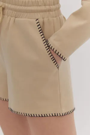 Erin Taupe Shorts