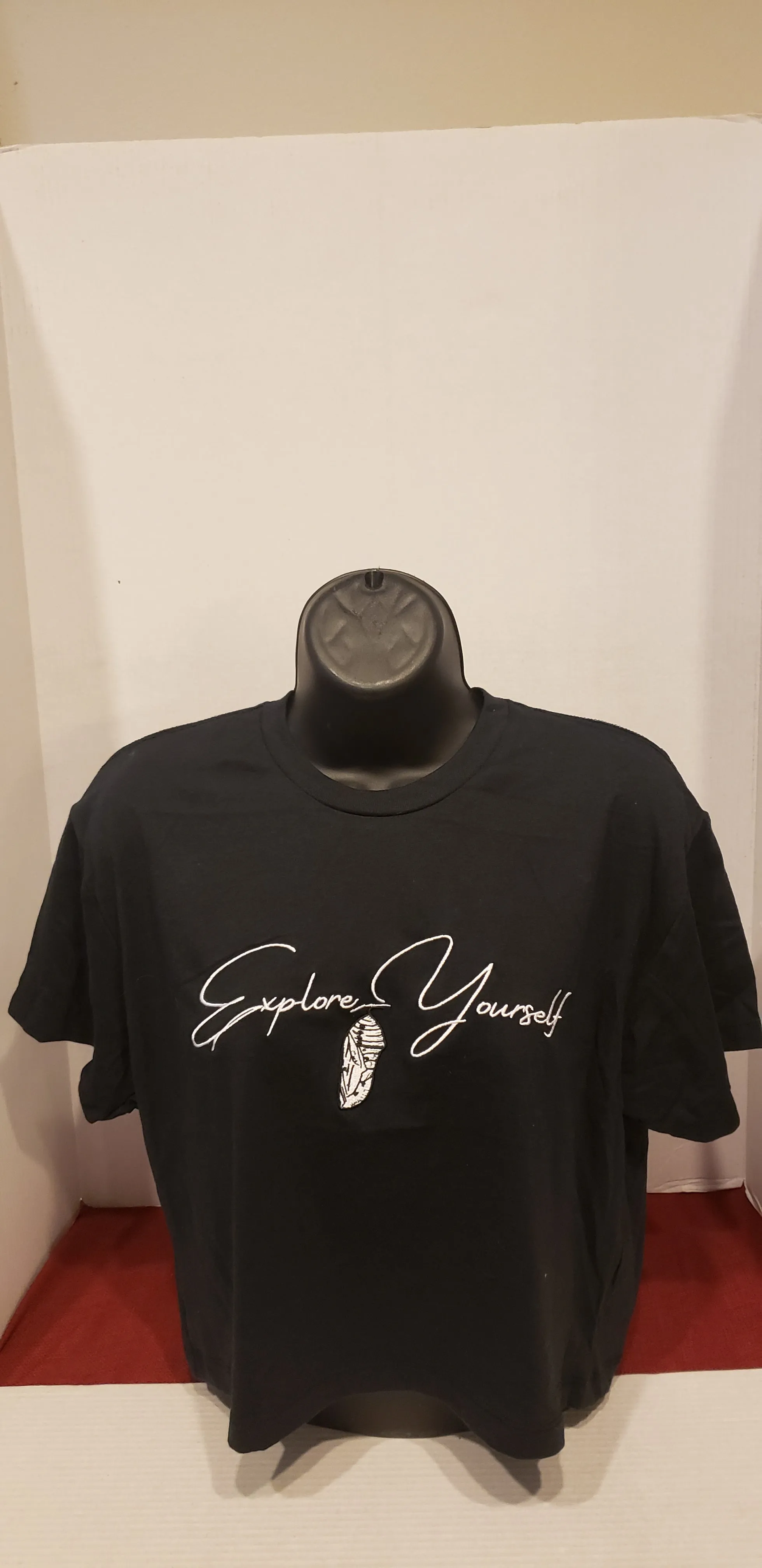 Explore Yourself Grey(Grey Storm)Crop Tee