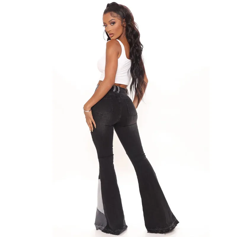 Fashion Plus Sizes Denim Jeans for Women
