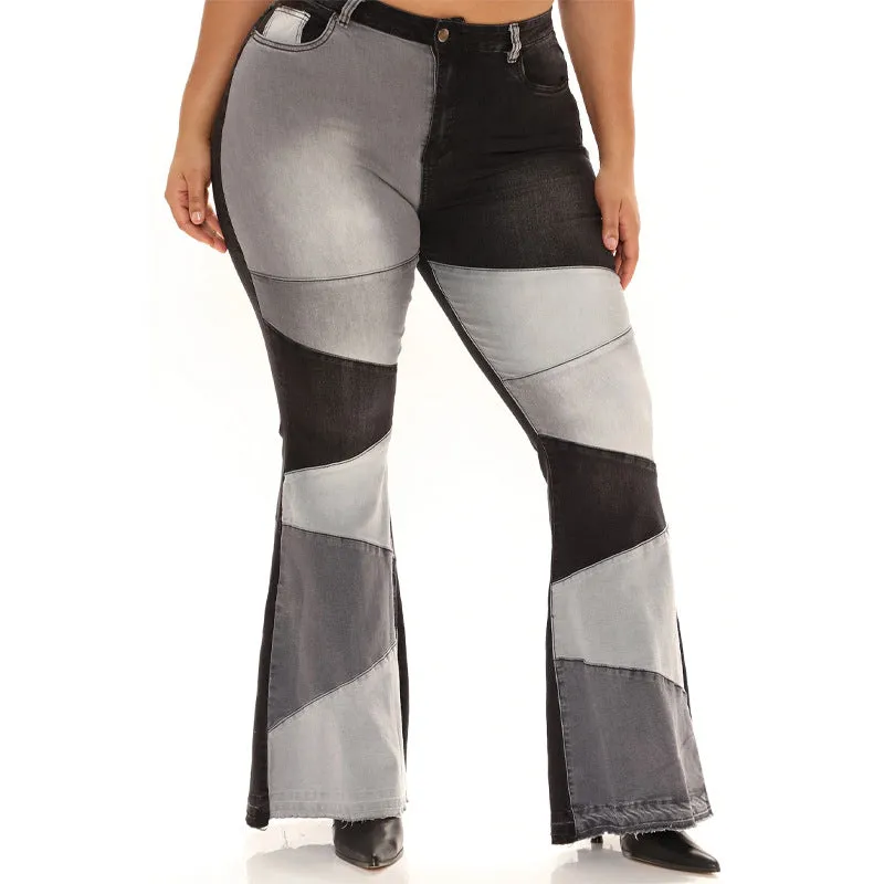 Fashion Plus Sizes Denim Jeans for Women