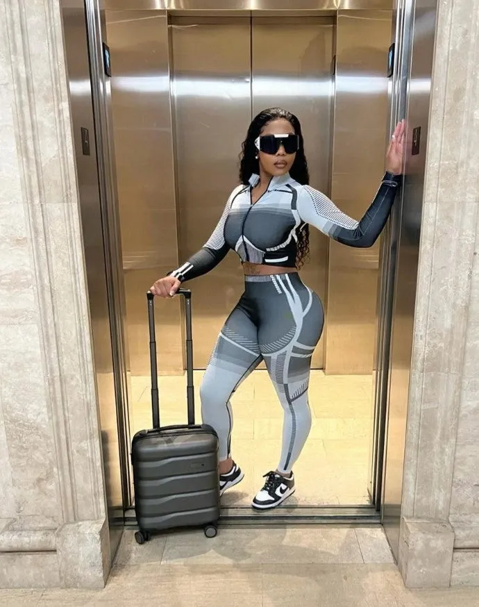 Fashion Special Women's Clothing Tight Sports Suit