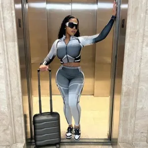 Fashion Special Women's Clothing Tight Sports Suit