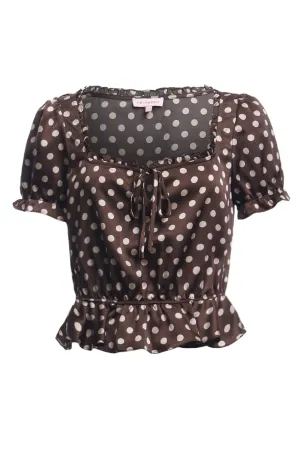 Fenn Polka Dot Top