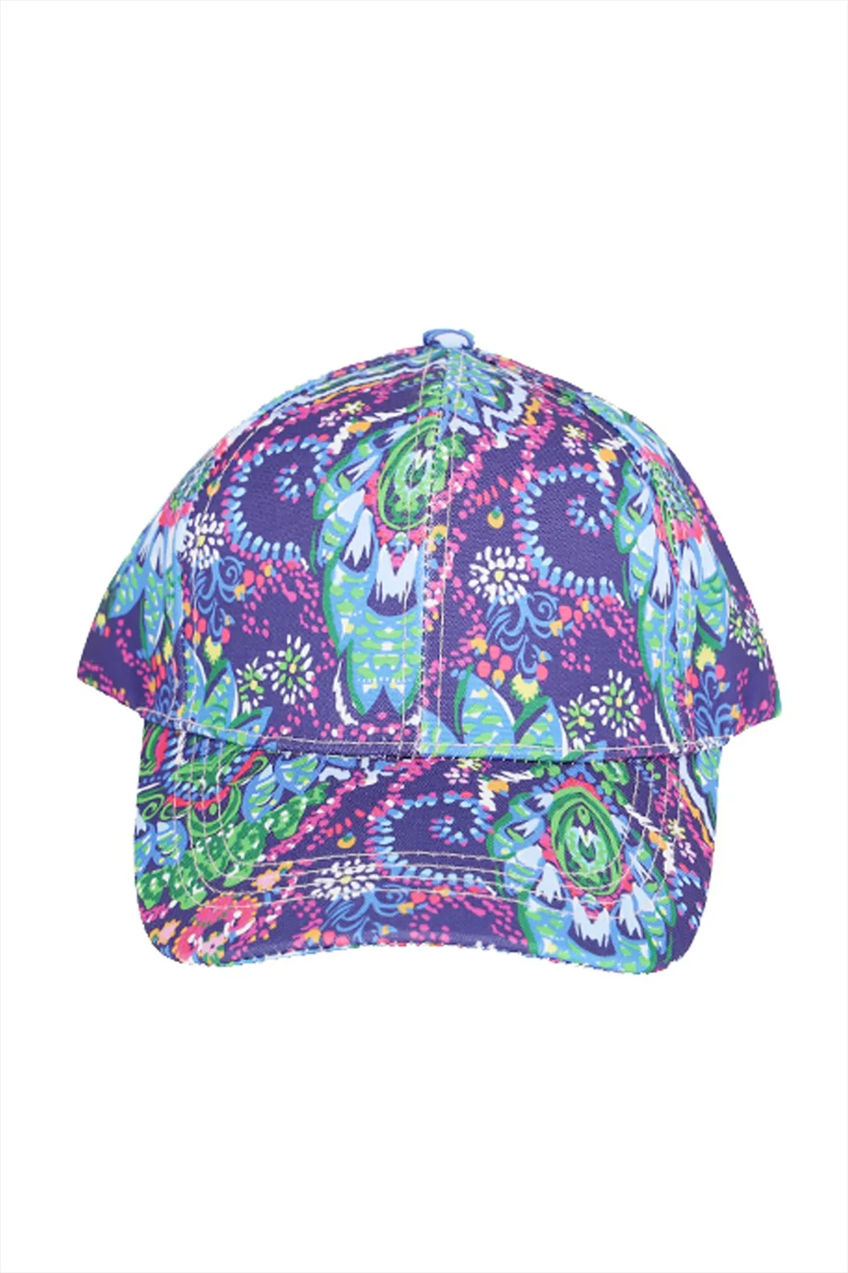 FLORAL PAISLEY, BASEBALL CAP