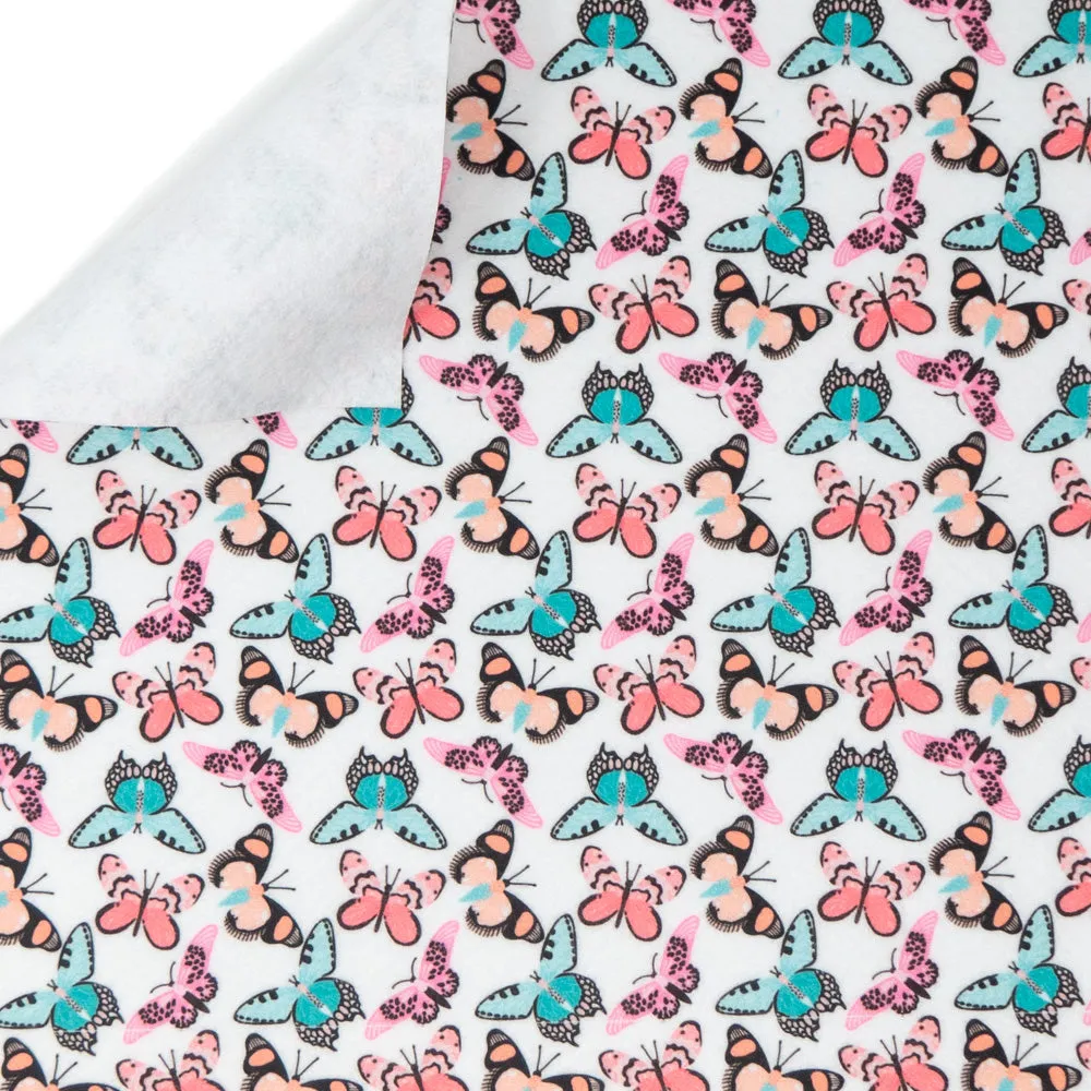 Flutter By Printed Felt