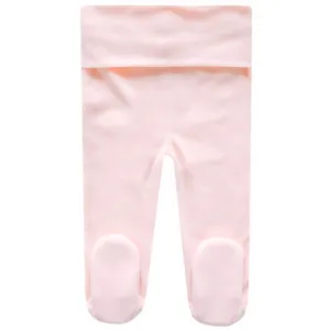 Footed Baby Pants - Blush