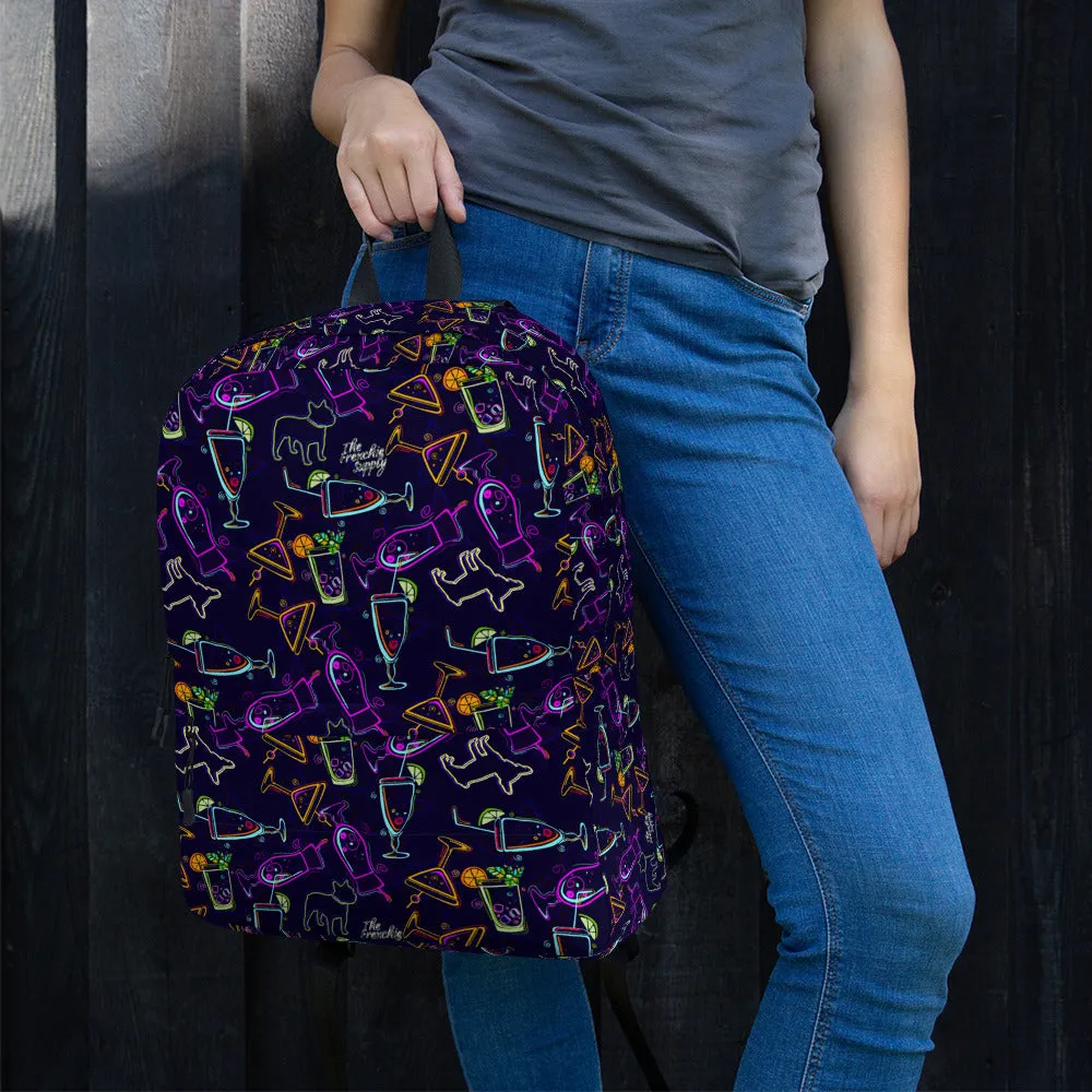 Frenchie Supply Backpack - Happy Hour