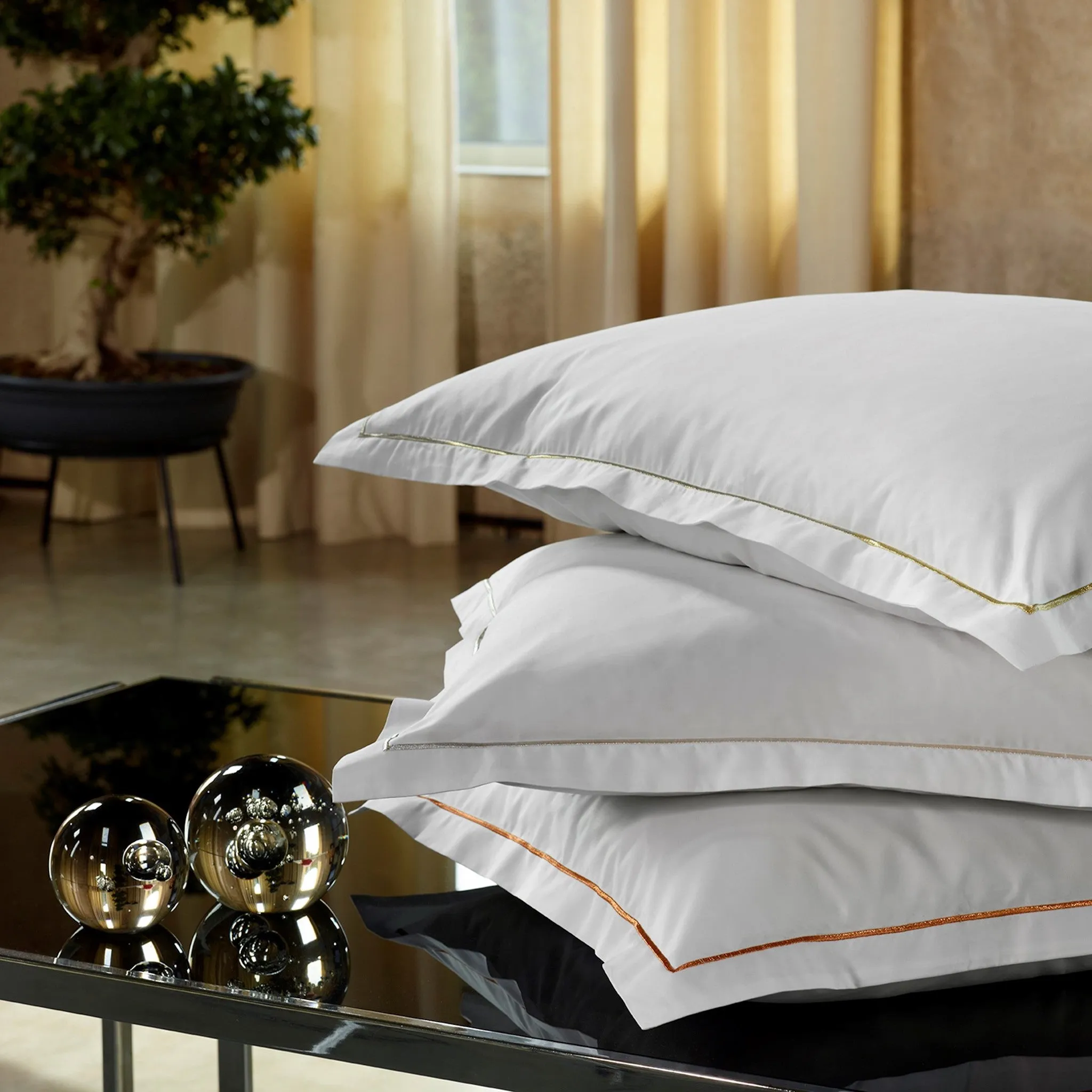 gardénia pillowcase pair
