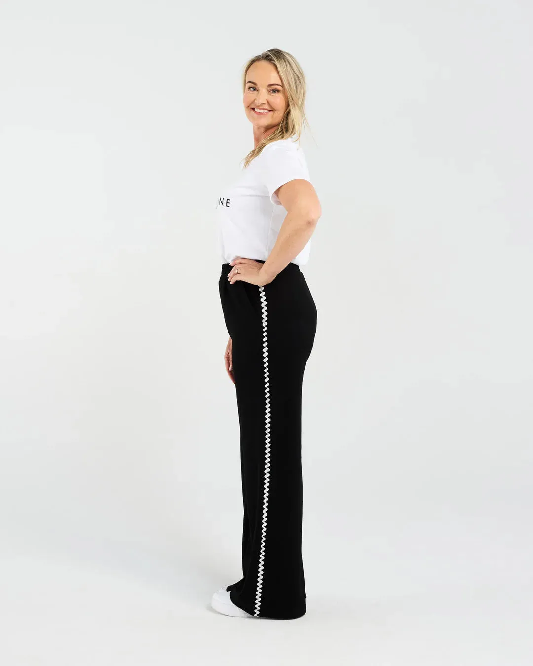 Georgie Lounge Pants - Black