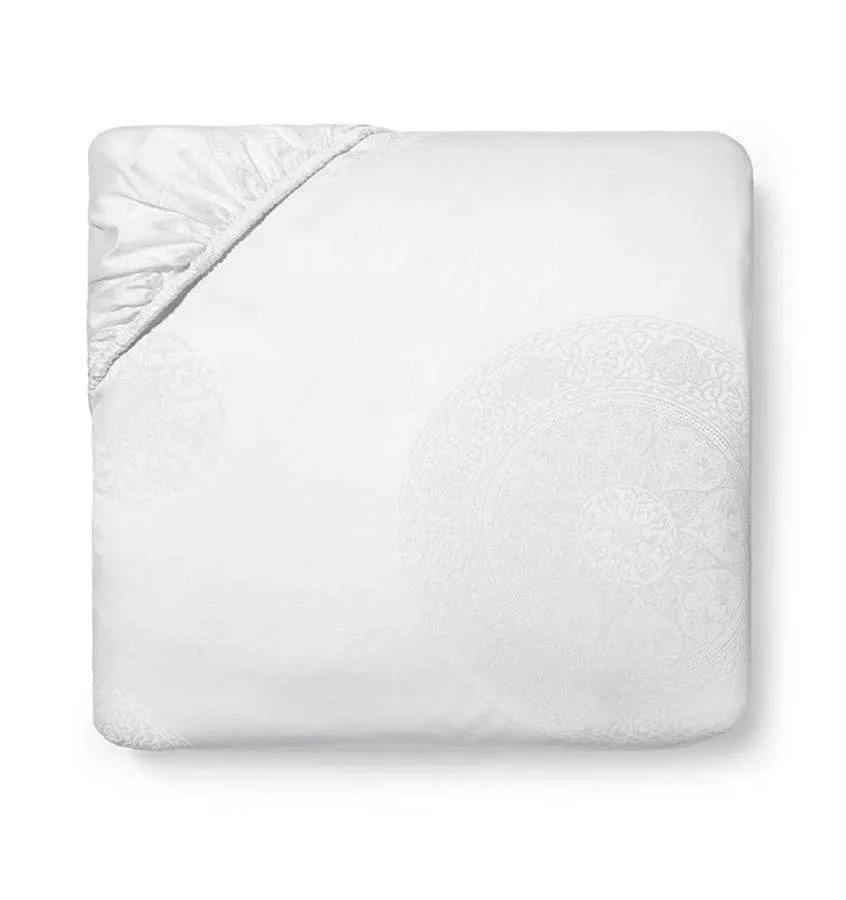 Giza 45 Medallion Fitted Sheet by Sferra