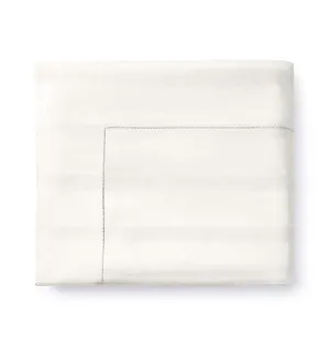 Giza 45 Stripe Flat Sheet by Sferra