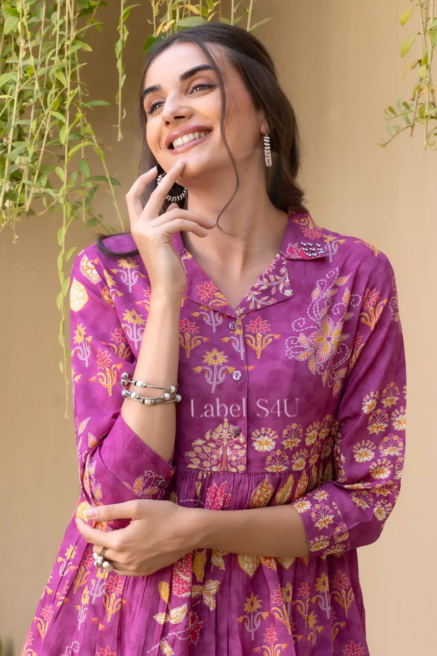 Gulmohar Peplum Top