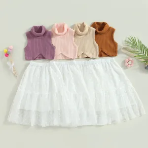 Hannah Mesh Skirt Set
