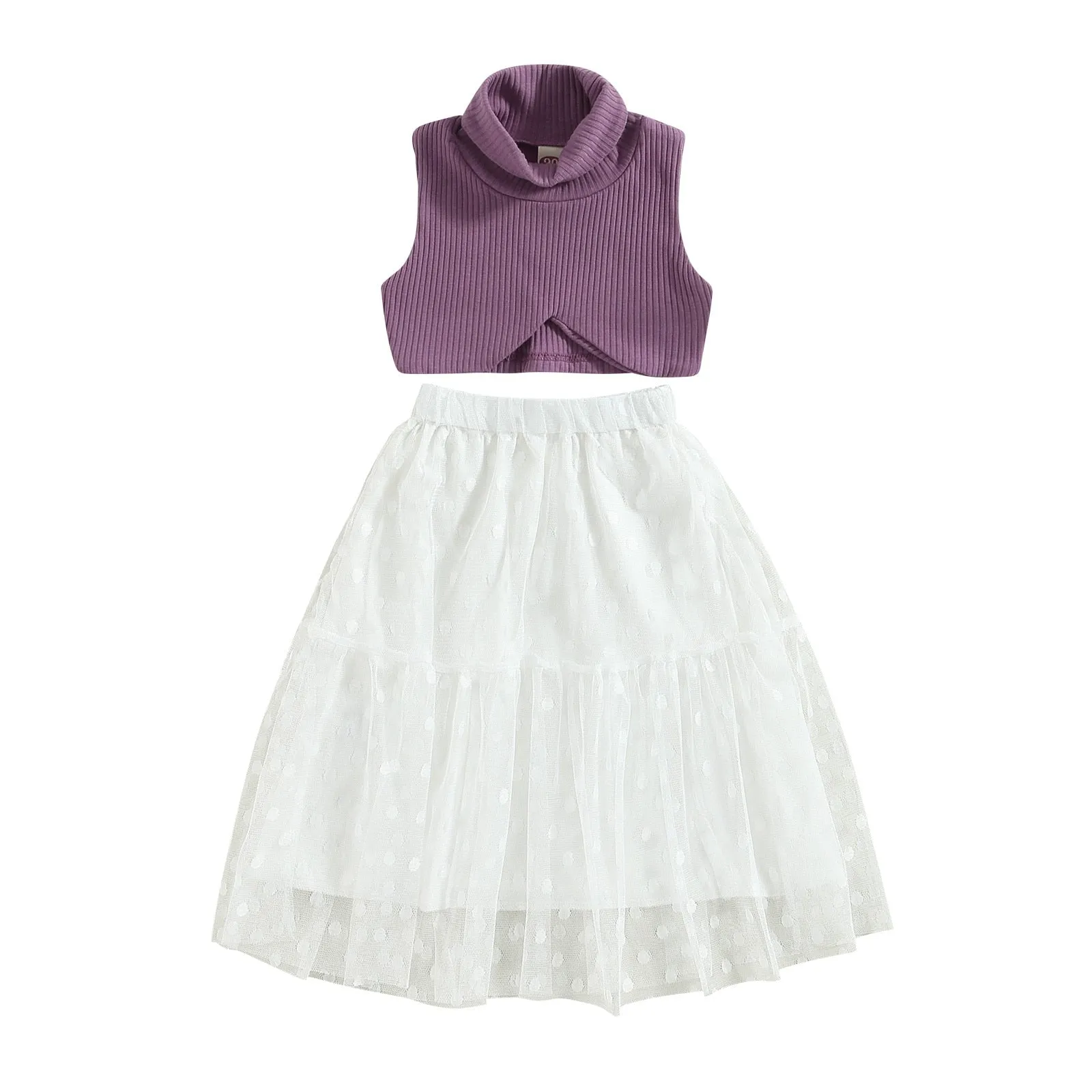 Hannah Mesh Skirt Set