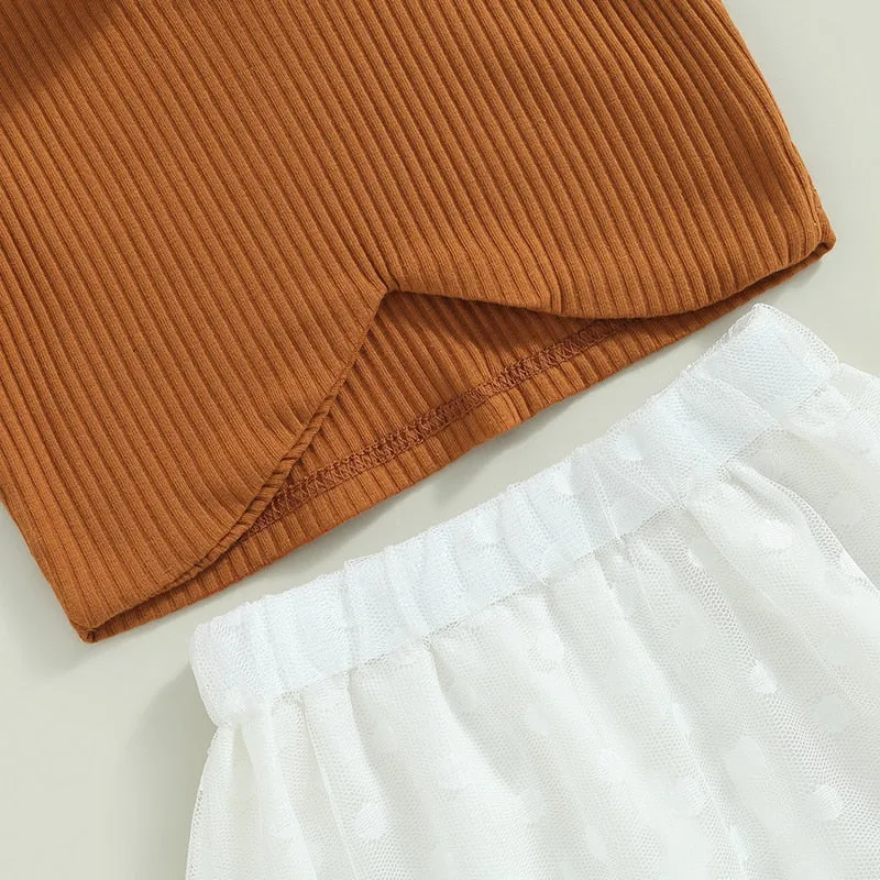 Hannah Mesh Skirt Set