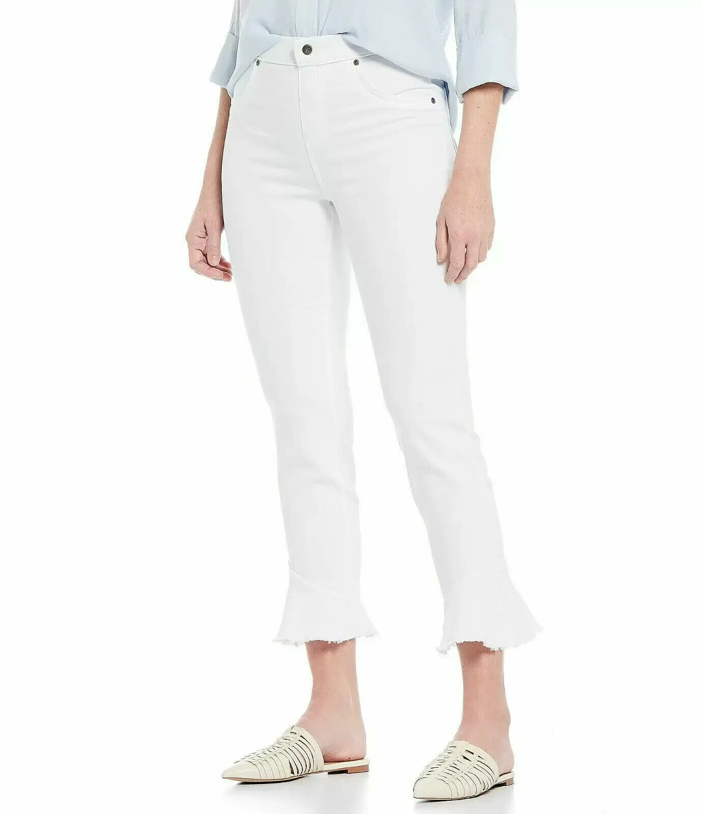 HUE Women's Ultra Soft Denim Leggings White Small