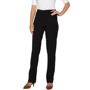 Isaac Mizrahi Live! Petite 24/7 Stretch Cuffed Straight Leg Pants