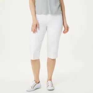 Isaac Mizrahi Live! Plus Petite 24/7 Stretch Pedal Pushers