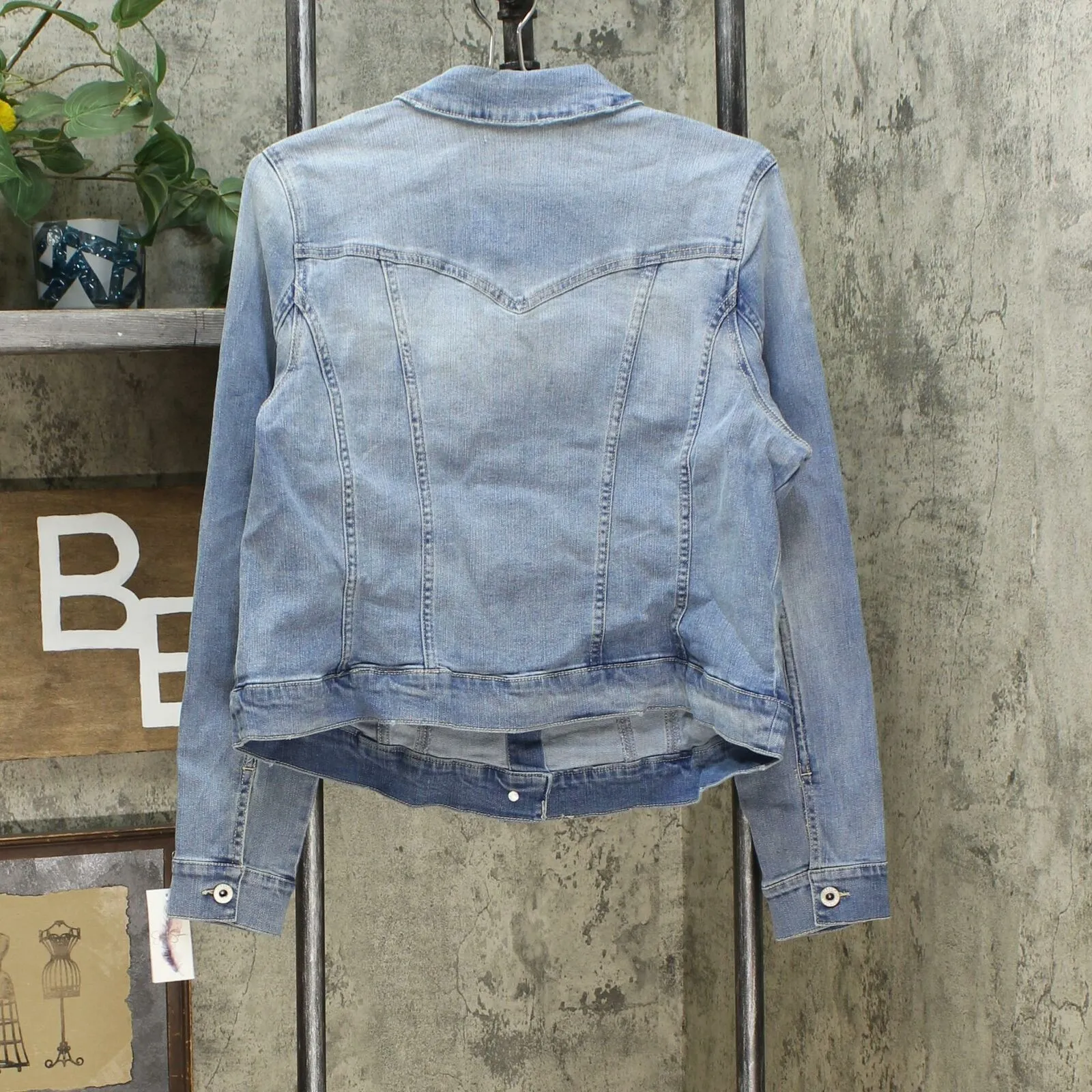 Jessica Simpson Women's Plus Size Pixie Denim Jacket