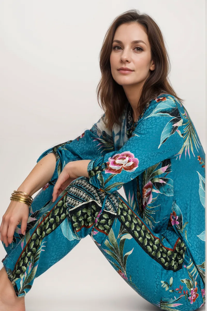Johnny Was Lagoon Kelly Pant C63123B-E Boho Chic