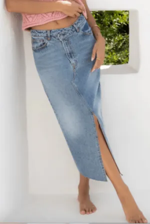 Kandace Split Front Maxi Skirt