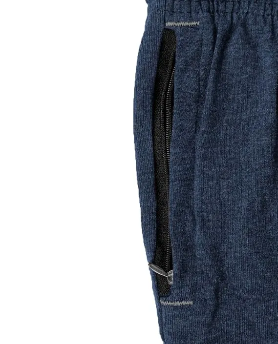 Kart Black Men's Printed Track Pants | NavyColor Track Pant | Navy - Air Force