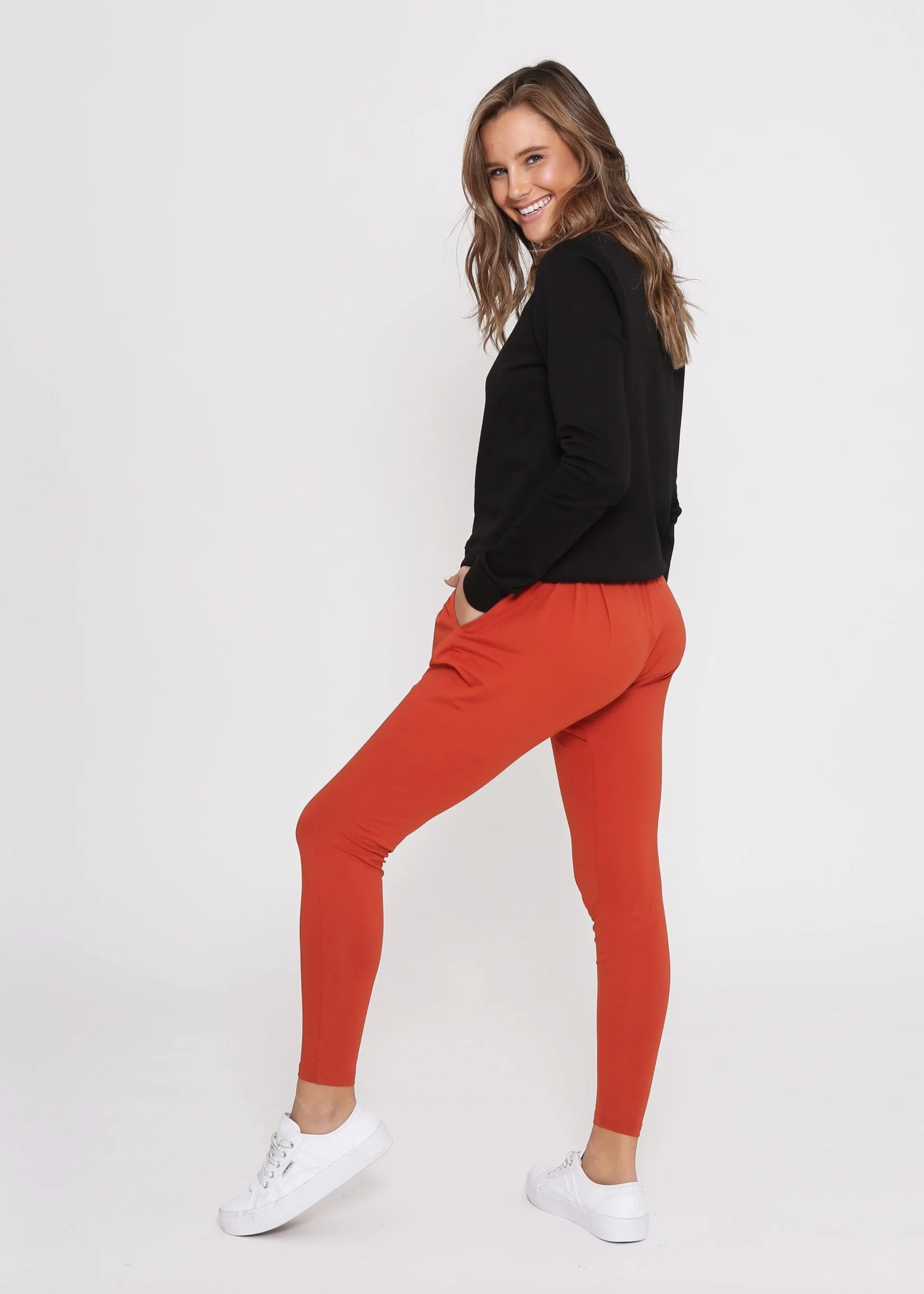 Kiera Joggers - Rust
