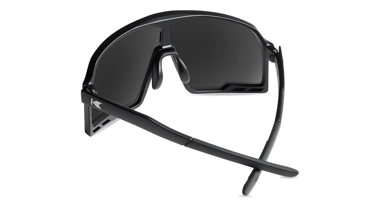 Knockaround Sunglasses - Campeones - Rainbow on Black