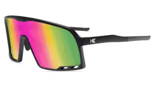 Knockaround Sunglasses - Campeones - Rainbow on Black