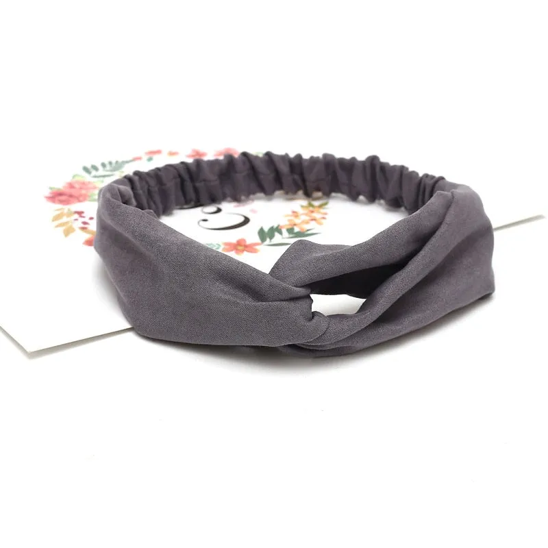 Knotted Elastic Headbands