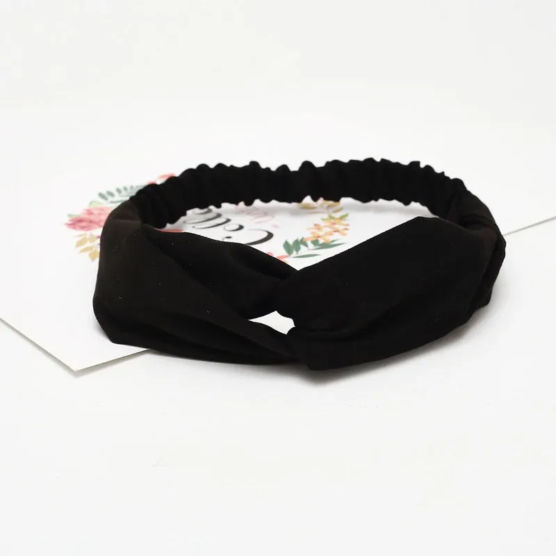 Knotted Elastic Headbands