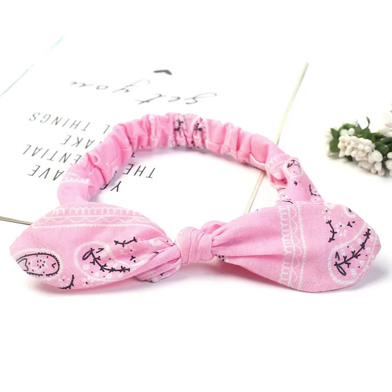 Knotted Elastic Headbands