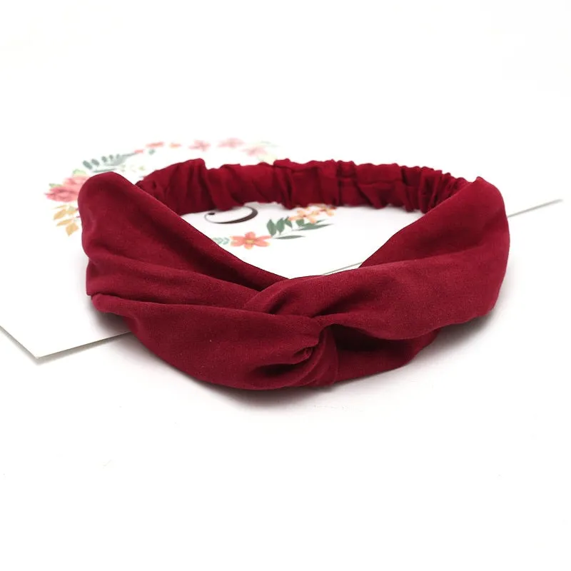 Knotted Elastic Headbands