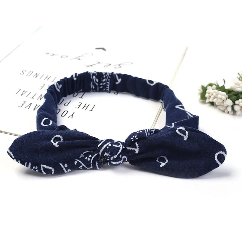 Knotted Elastic Headbands