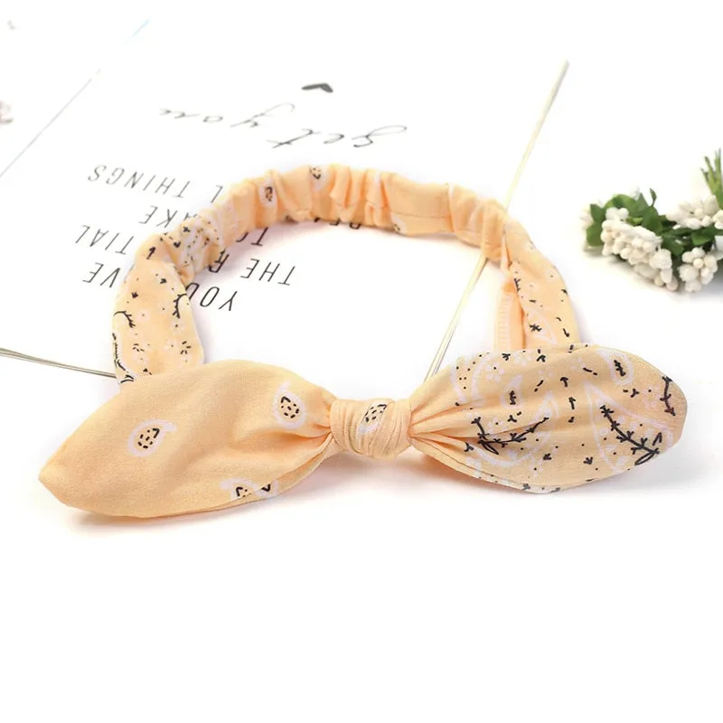 Knotted Elastic Headbands