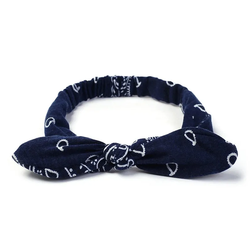 Knotted Elastic Headbands