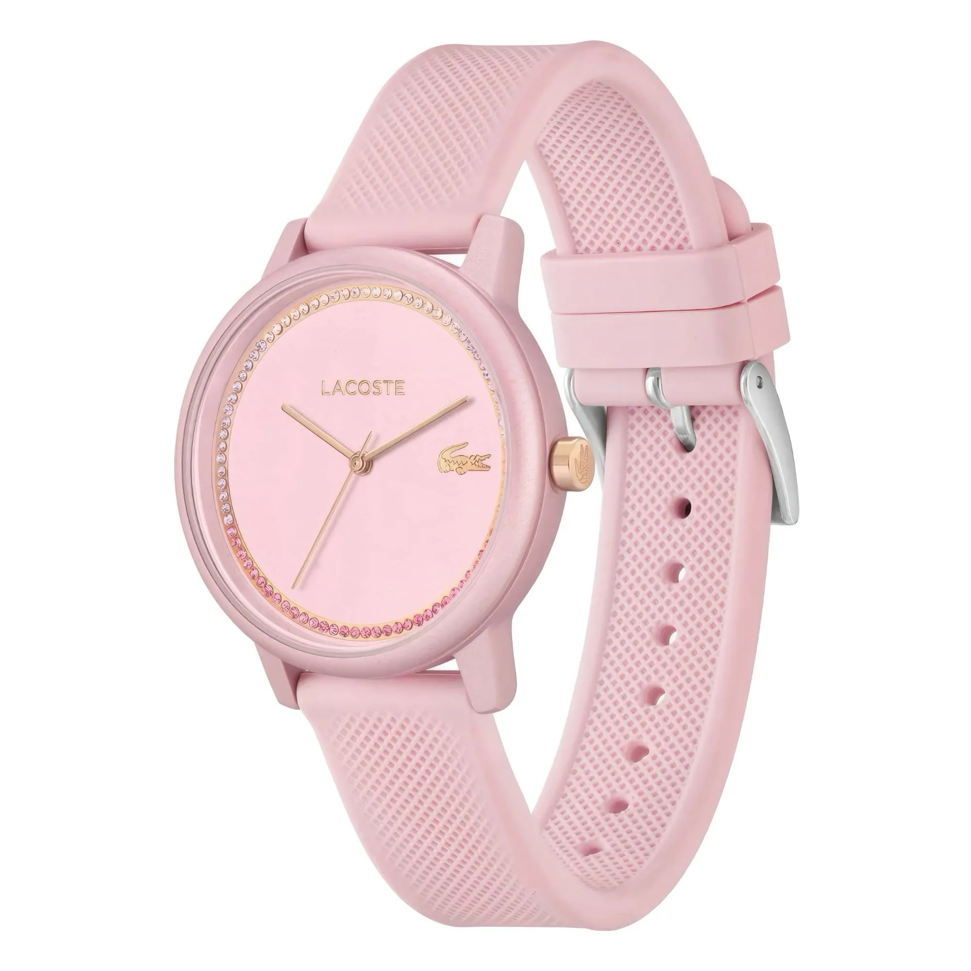 Lacoste.12.12 Go Ladies Blush Crystal Dégradé Matte Aluminum Watch
