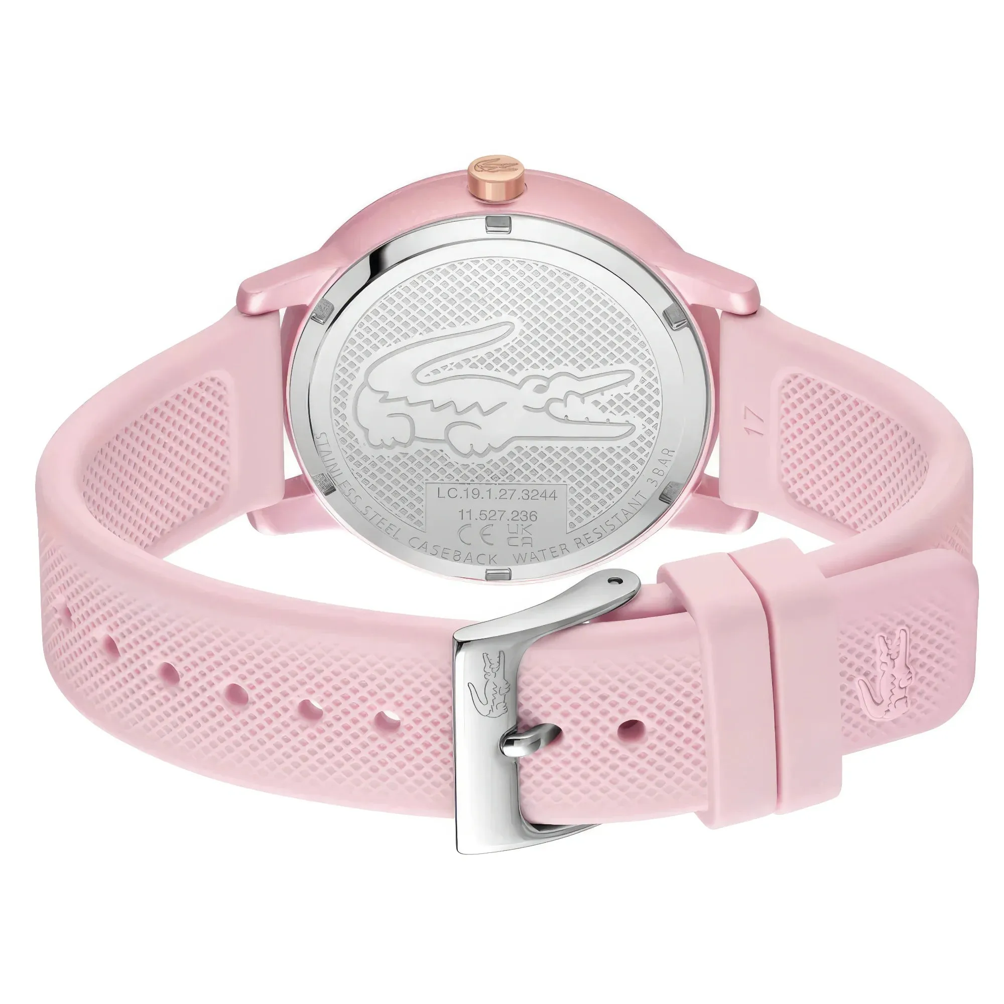 Lacoste.12.12 Go Ladies Blush Crystal Dégradé Matte Aluminum Watch
