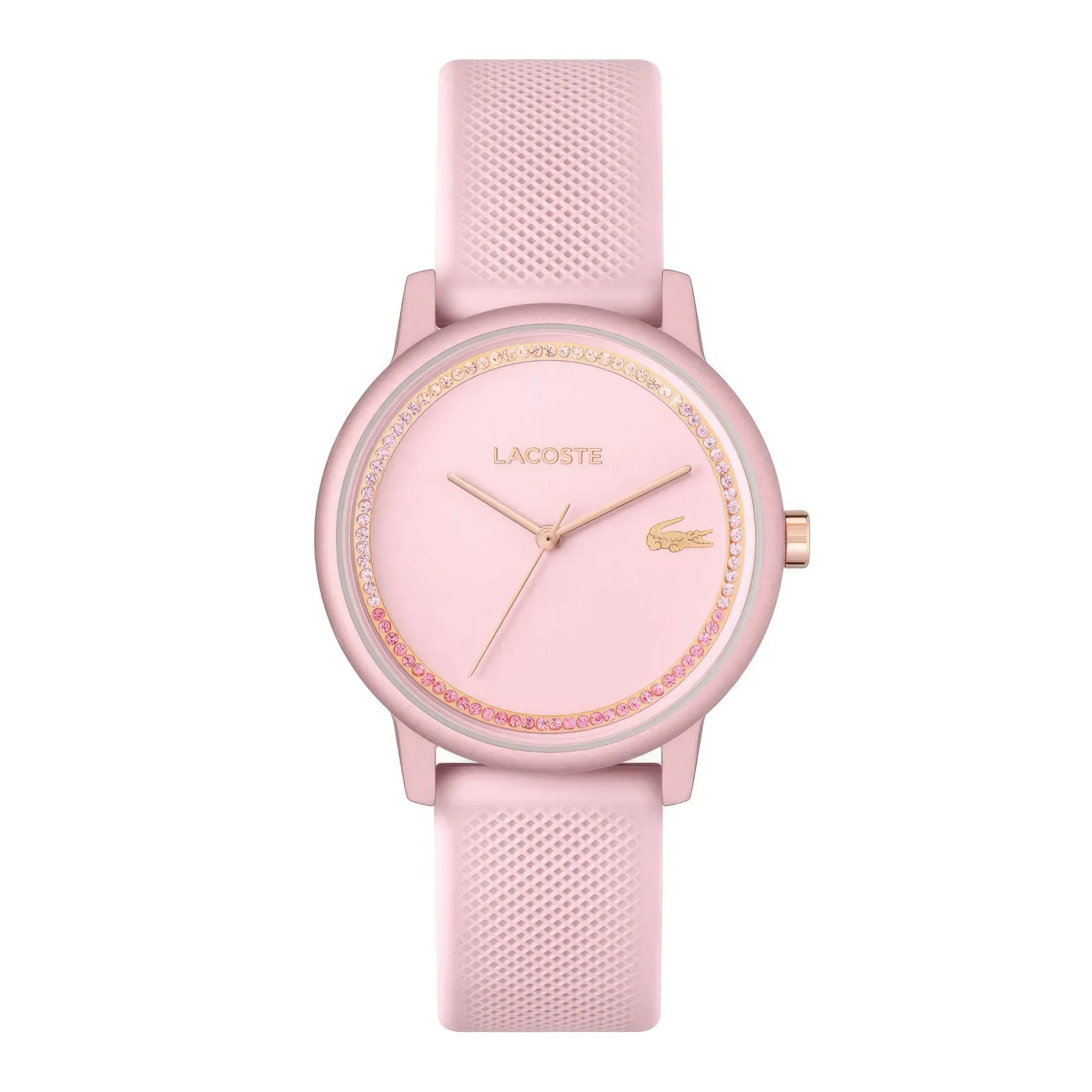 Lacoste.12.12 Go Ladies Blush Crystal Dégradé Matte Aluminum Watch