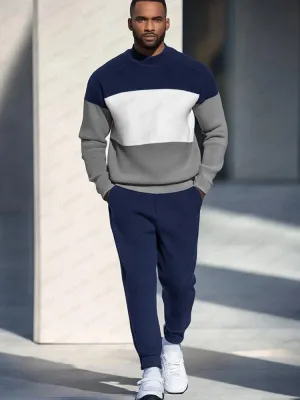 Leisure Colorblock Sweatsuit Set