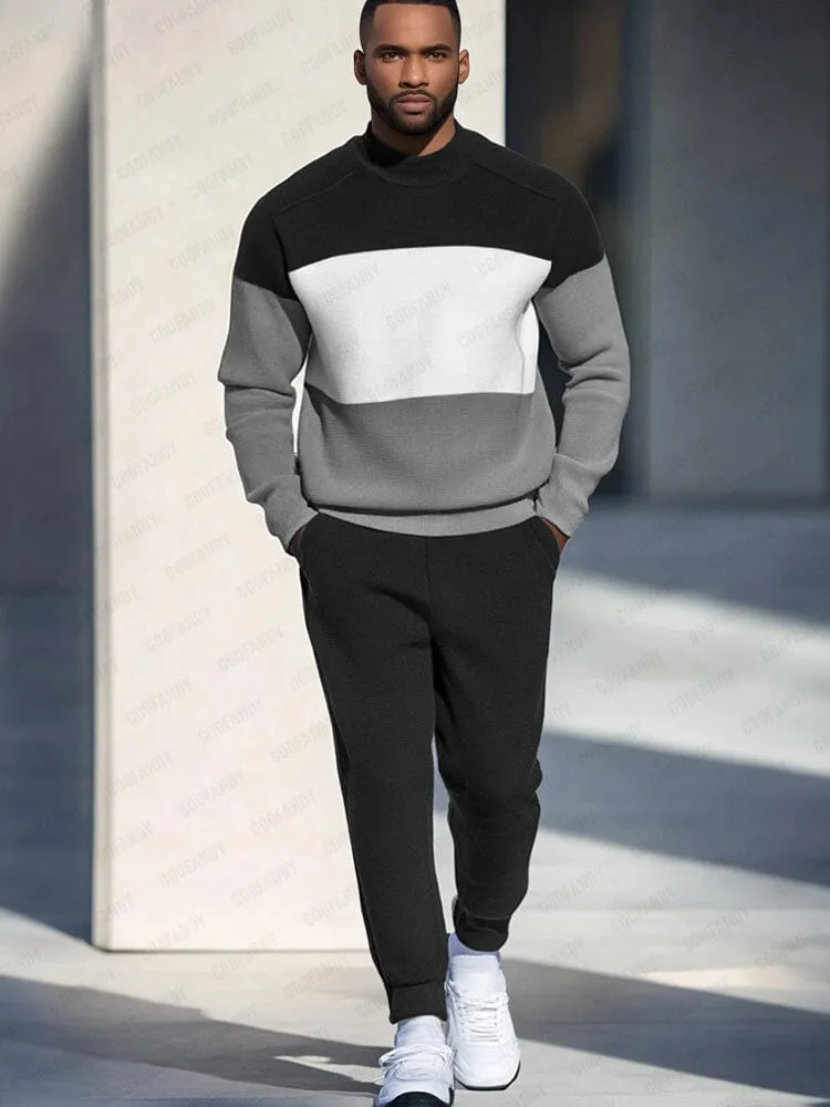 Leisure Colorblock Sweatsuit Set