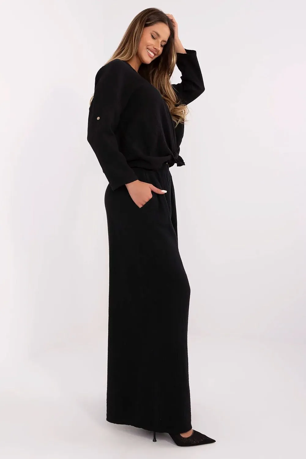 Light stylish muslin women's trousers