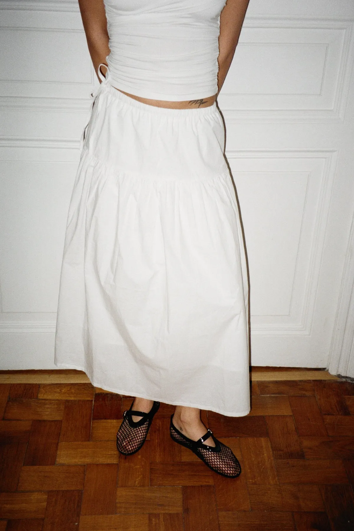 Lily Skirt - White