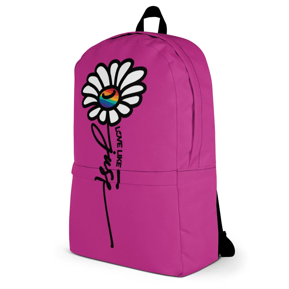 LLJ Daisy Pink Backpack
