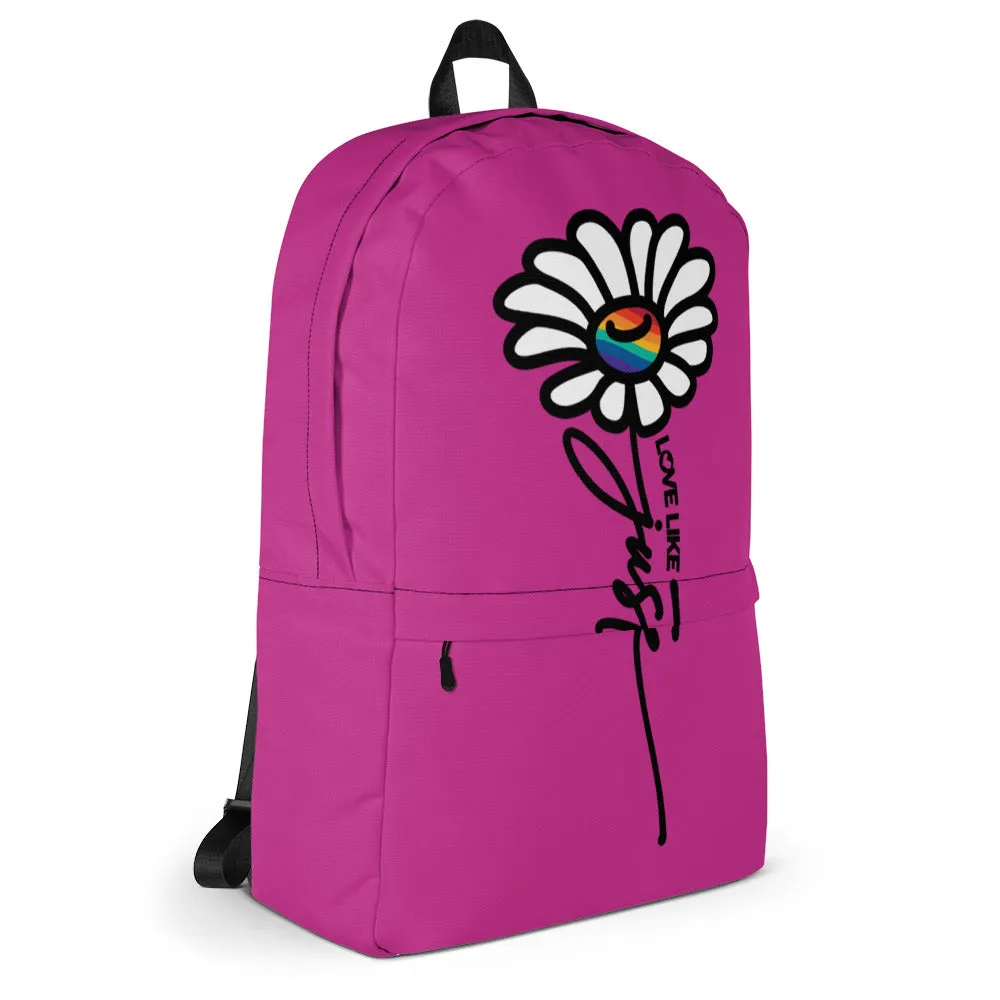 LLJ Daisy Pink Backpack