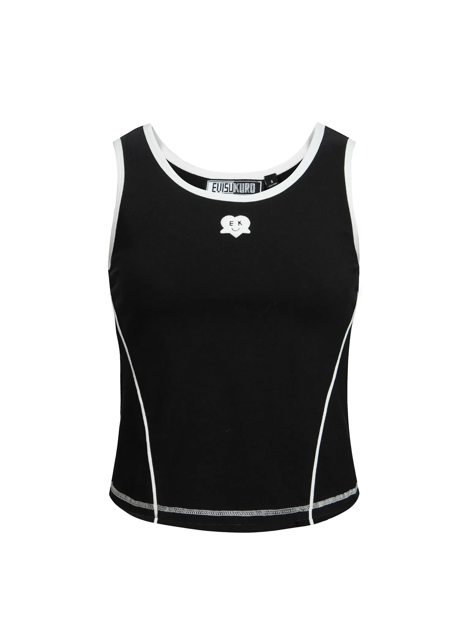 Logo Printed Slim Fit Tank Top