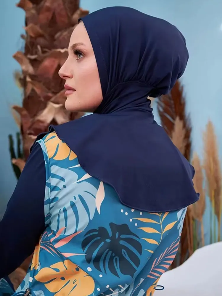 Long Sleeve Full Cover Hijab Top Pants Burkini