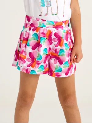 Mayoral Junior Girl Printed Shorts