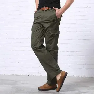 Mens Outdoor Multi Pockets Pants