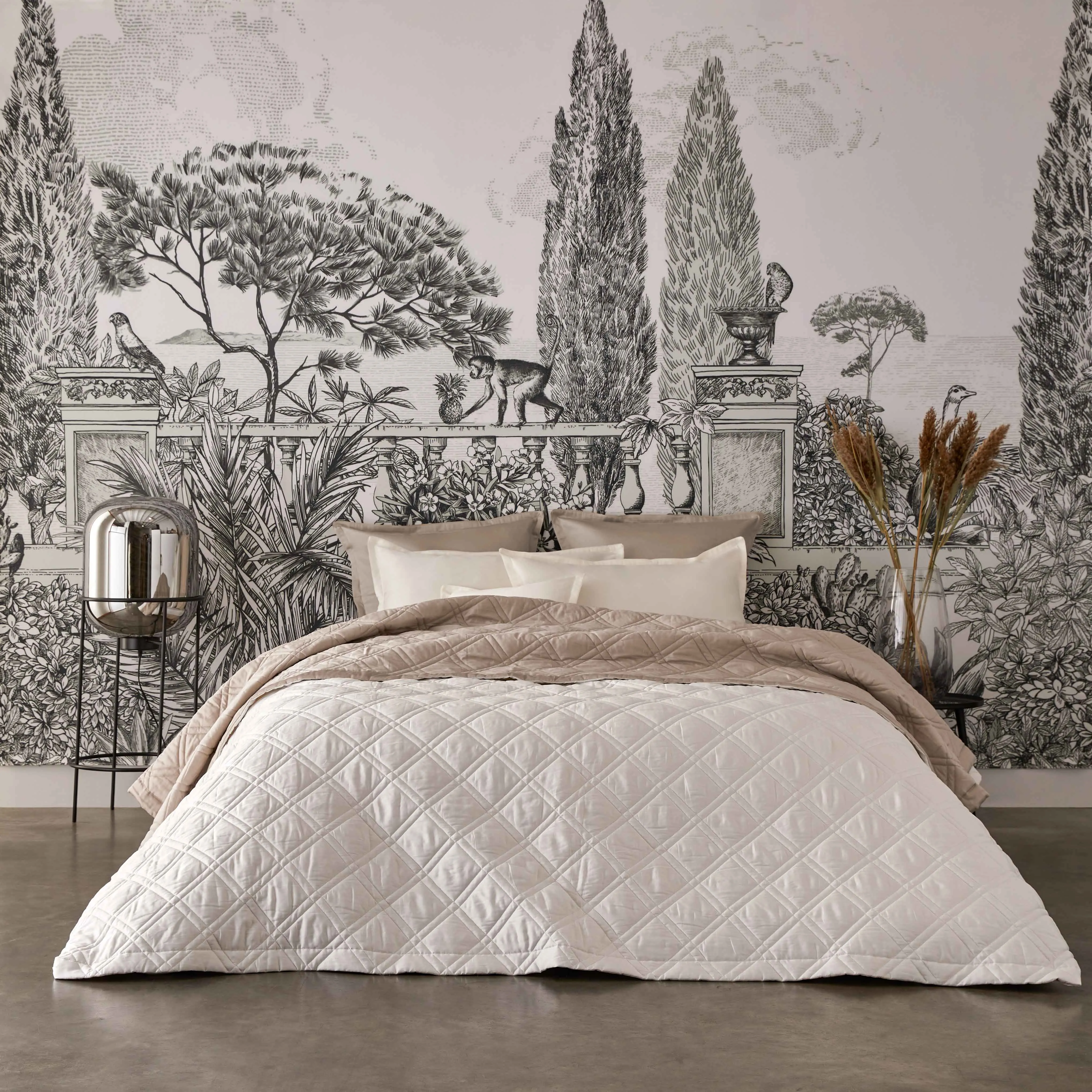 merveille quilted coverlet